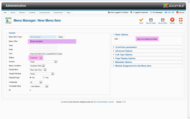 Joomla Step 3