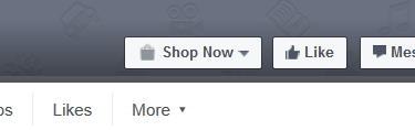 Adding a Shop now call to action button