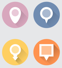 Example store locator icons